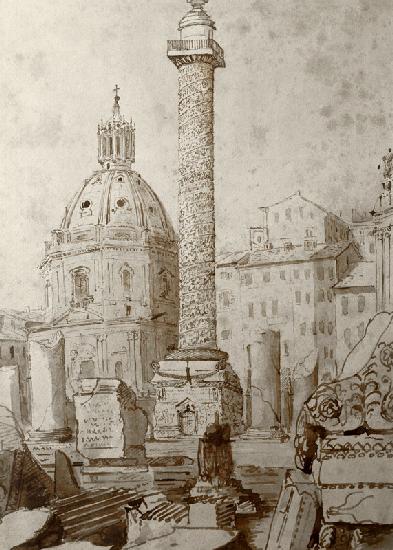 Rome, Trajan s Column 1835