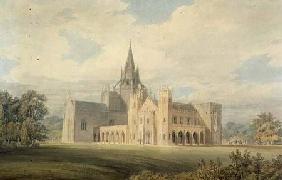 Perspective View of Fonthill Abbey from the South West c.1799  &