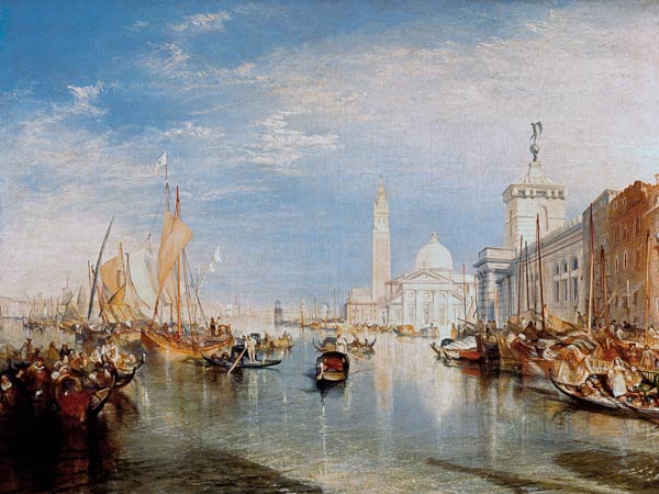 Venedig, Dogana und S.Giorgio Maggiore von William Turner