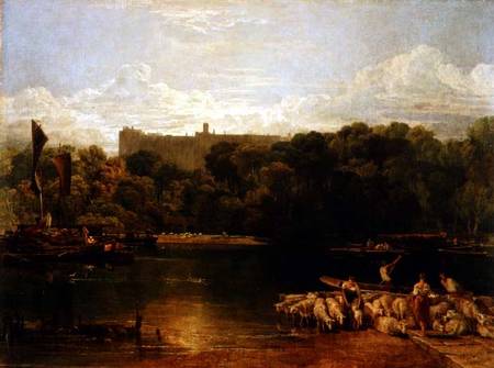 Windsor Castle from the Thames von William Turner