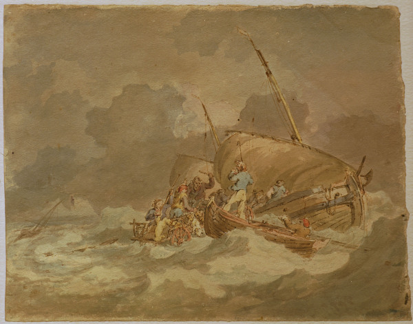 W.Turner, Sailors Getting Pigs on Board von William Turner