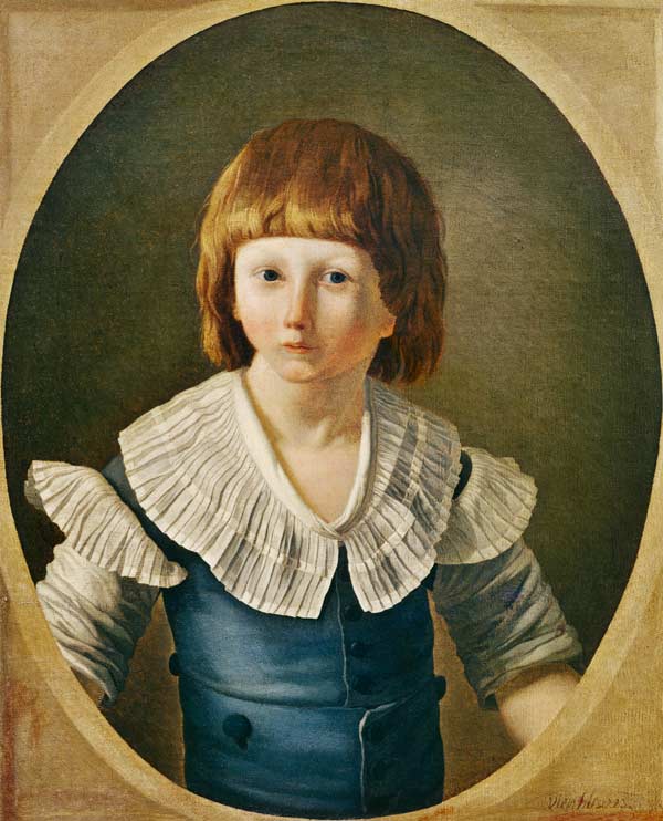 Louis XVII (1785-95) aged 8, at the Temple von Joseph-Marie the Younger Vien