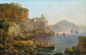 View Towards Atrani on the Amalfi 1817