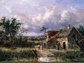 View in Warwickshire 1866