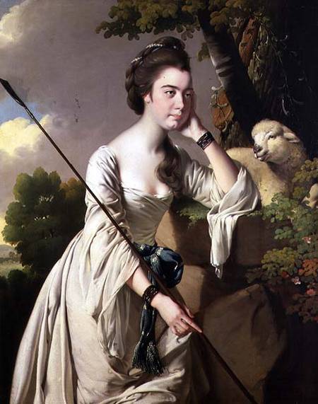 Anna Ashton, Mrs. Thomas Case von Joseph Wright of Derby