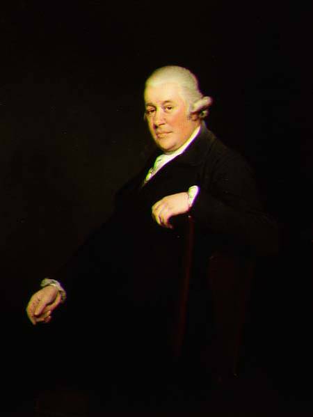 Reverend Basil Bury Beridge (1737/38-1808) von Joseph Wright of Derby
