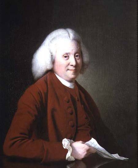 Samuel Crompton (c.1720-82) c.1780  (pair of 72373) von Joseph Wright of Derby