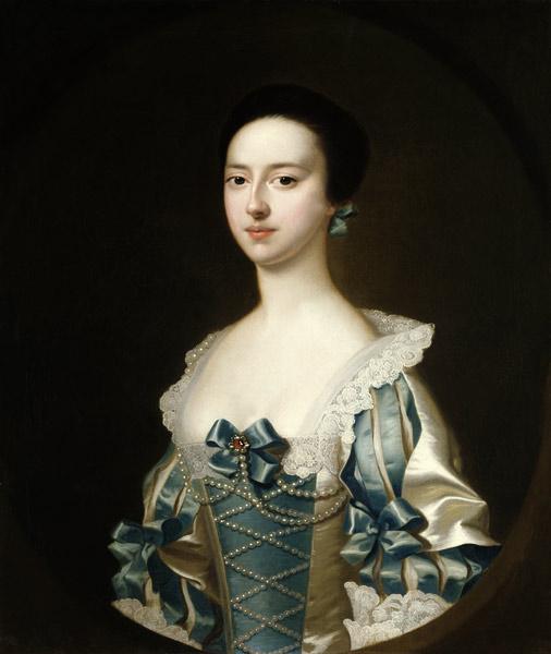 Anne Bateman, later Mrs. John Gisbourne 1755