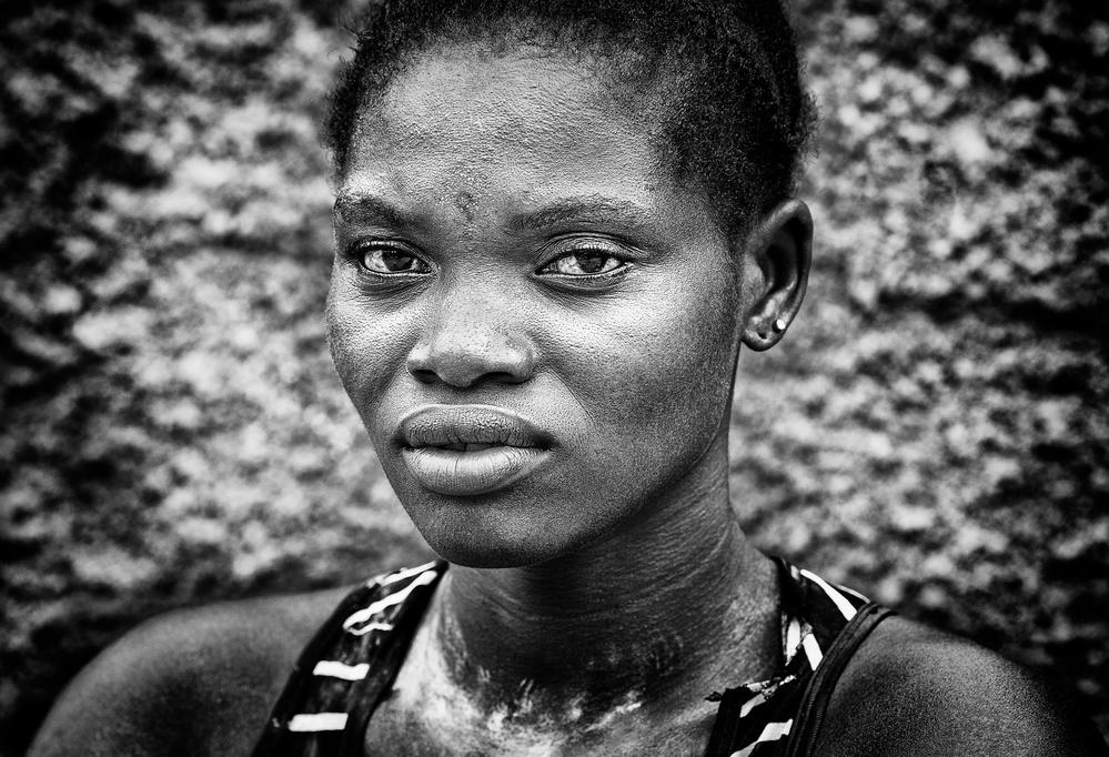 Frau aus Benin. von Joxe Inazio Kuesta Garmendia