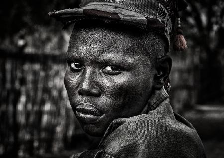 Junge aus dem Stamm der Laarim – Südsudan