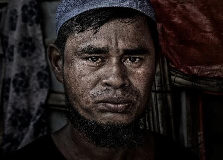 Rohingya-Flüchtling.