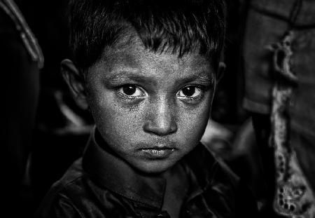 Rohingya-Flüchtlingskind.