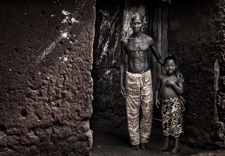 Vater und Sohn – Benin
