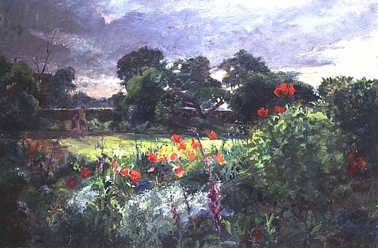 Garden landscape  von Joyce  Haddon