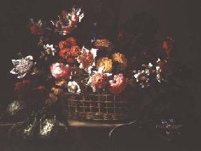 Basket of Flowers 1665