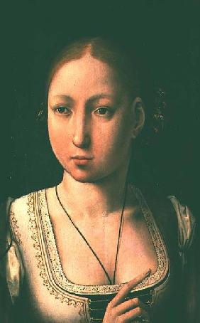 Juana or Joanna of Castile, called `The Mad' (1479-1555) daughter of Ferdinand II of Aragon (1452-15 1500