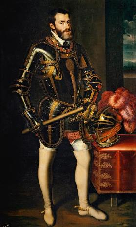 Porträt Kaiser Karl V., König von Spanien (1500-1558) 1605