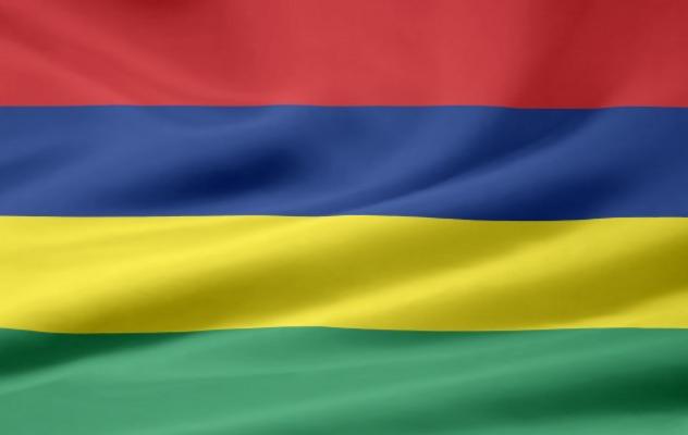 Mauritius Flagge von Juergen Priewe