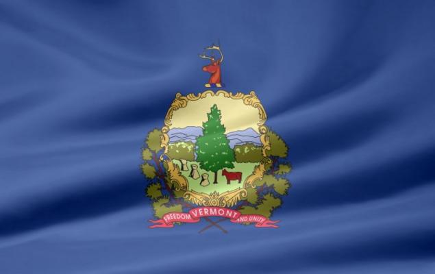 Vermont Flagge von Juergen Priewe