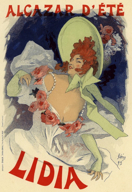 Lidia (Plakat) von Jules Chéret