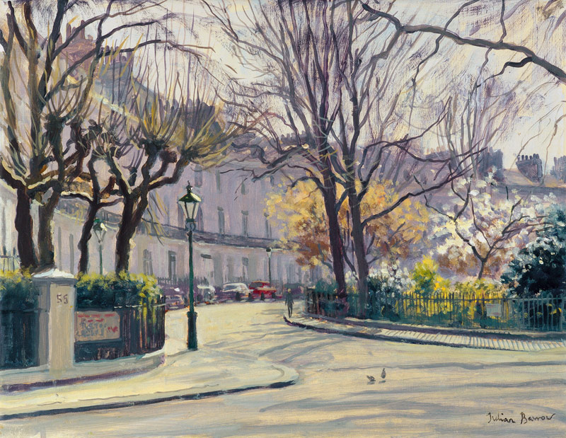 Egerton Crescent, London (oil on canvas)  von Julian  Barrow