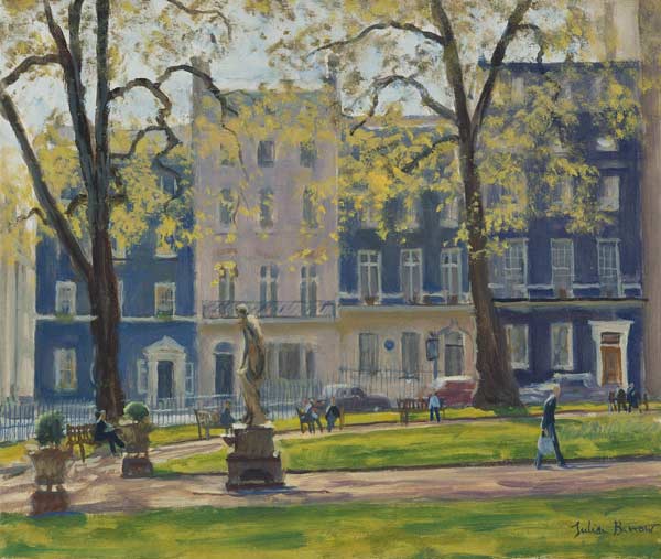 Berkeley Square, South West Corner (oil on canvas)  von Julian  Barrow