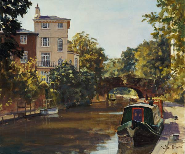 Regent''s Park Canal (oil on canvas)  von Julian  Barrow