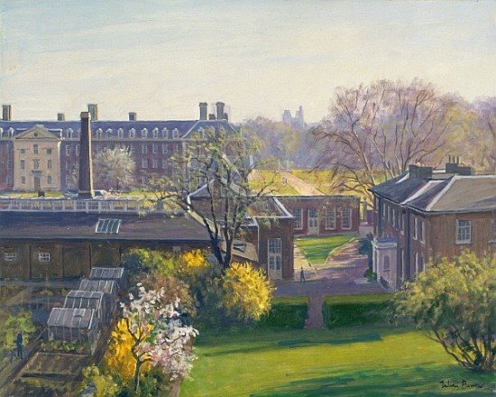 Royal Hospital from 33 Tite Street (oil on canvas)  von Julian  Barrow