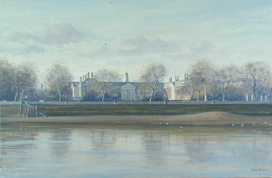 Royal Hospital from Battersea Park (oil on canvas)  von Julian  Barrow
