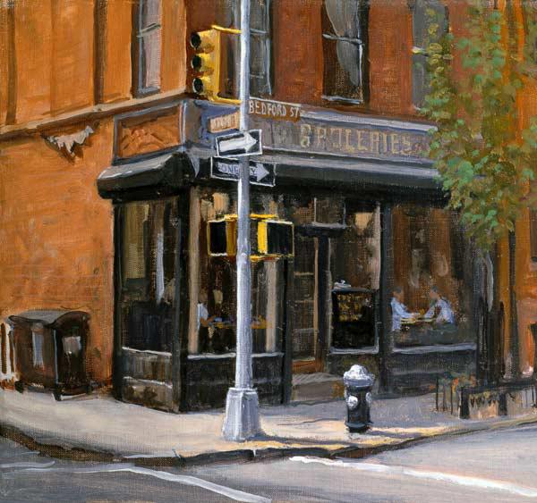 West Village Corner Shop, 1997 (oil on canvas) 