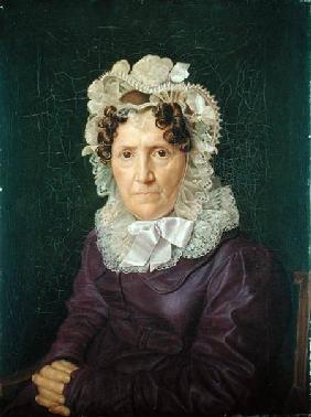 Angel Sophia Hase, the Aunt of the Artist 1828