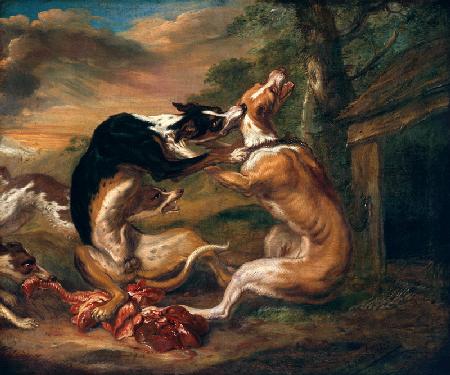 The Dog Fight 1678
