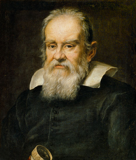 Bildnis Gallileo Galilei. (Schule Susterman) von Justus Susterman