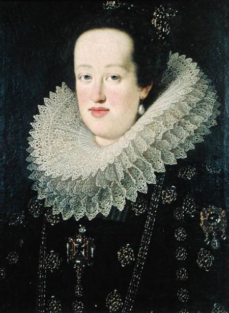Portrait of Eleonora de Gonzaga Mantua (1598-1655) von Justus Susterman