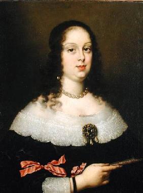 Portrait of Vittoria della Rovere as St. Helena 1669
