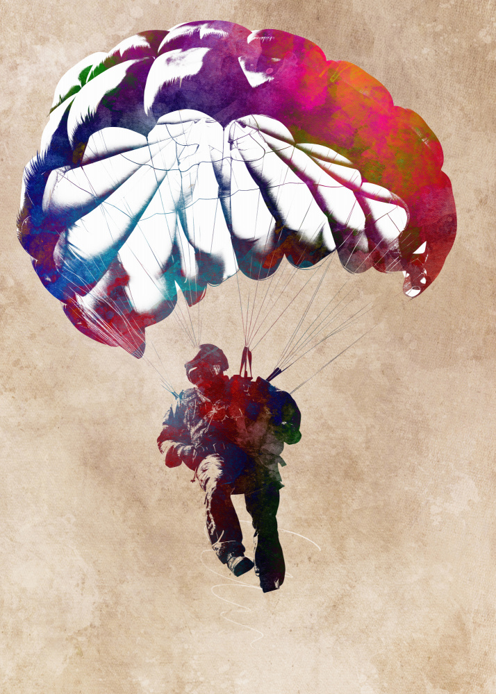 Fallschirmjäger-Sportkunst von Justyna Jaszke