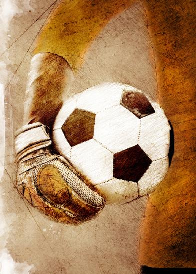 Fußball Fußball Sport Kunst 5