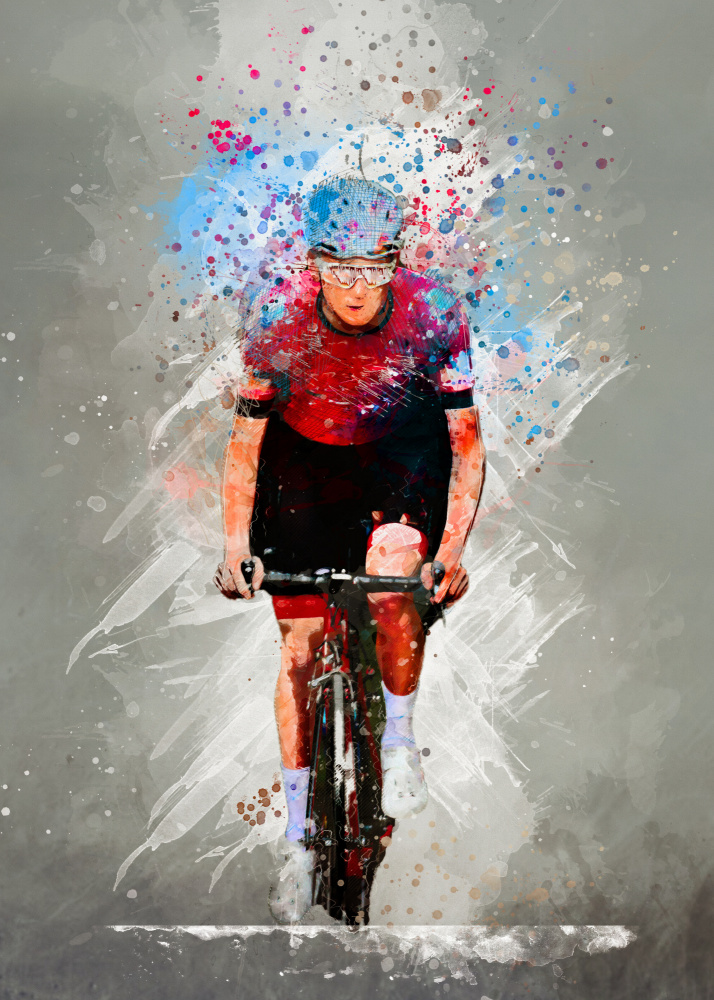 Radsportkunst 30 von Justyna Jaszke