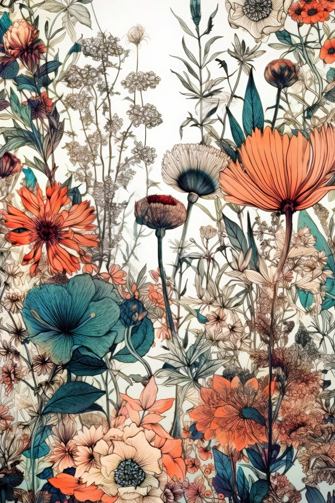 Wiesenblumen 9 von Justyna Jaszke