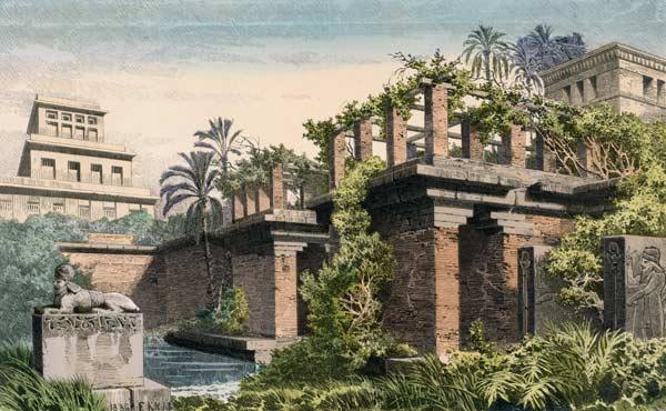 Babylon, hängende Gärten d. Semiramis