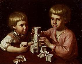 Spielende Kinder 1838