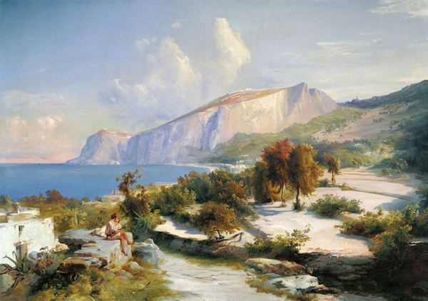 Nachmittag auf Capri von Carl Eduard Ferdinand Blechen