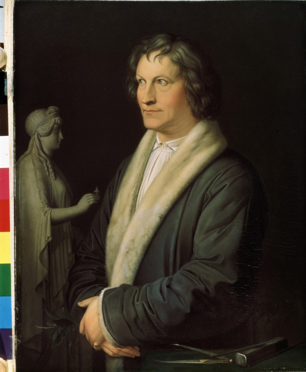 Porträt des Bildhauers Bertel Thorvaldsen (1770-1844) von Karl Joseph Begas