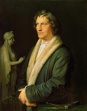 Portrait of the sculptor Bertel Thorvaldsen