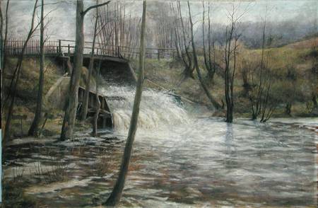 A Mill Stream von Karl Oderich