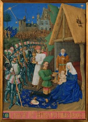 Die Anbetung der Koenige 1455