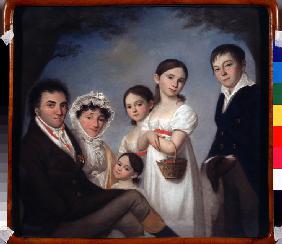 Die Familie des Dichters Ewgeni Boratynski (1800-1844) 1816