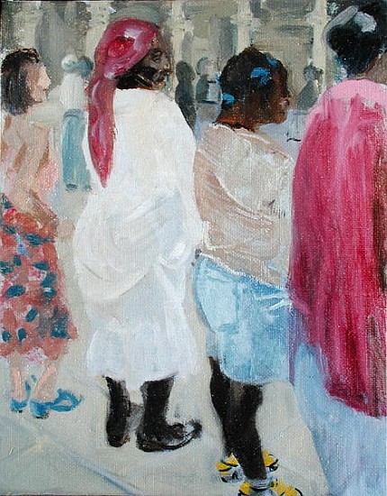 Keeping the Rhythm (oil on canvas)  von Kate  Yates