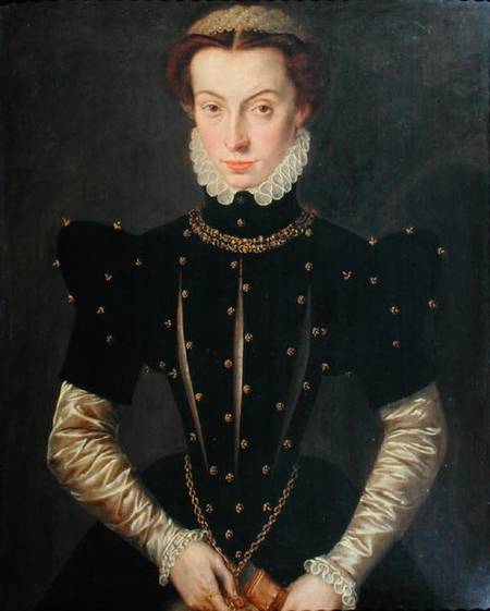 Portrait of the Blessed Margaret of Lorraine (1463-1521) von Katharina van Hemessen