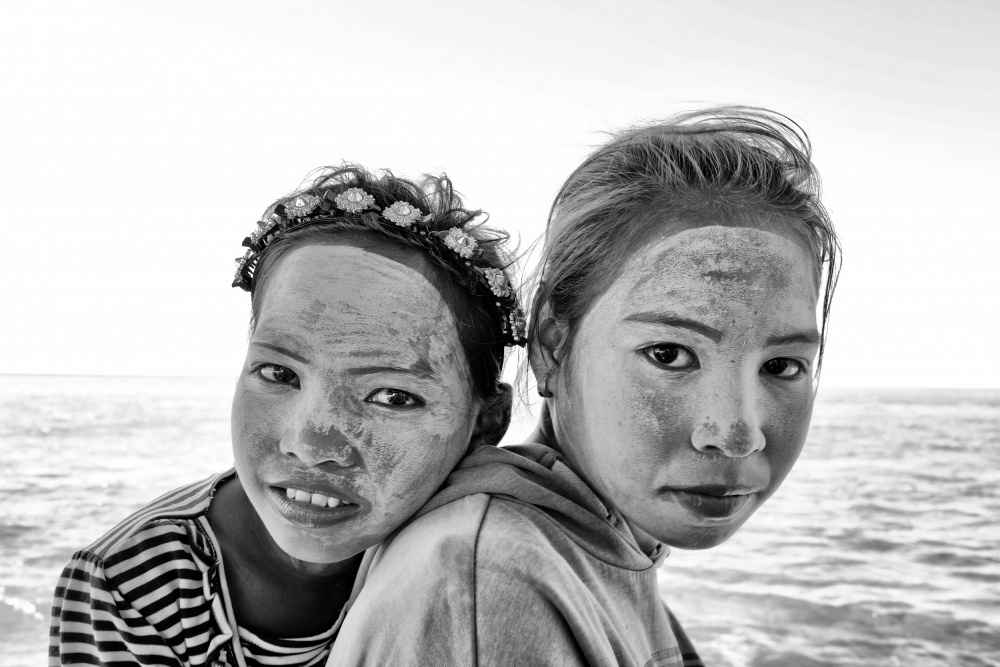 Bajau-Mädchen von Kieron Long